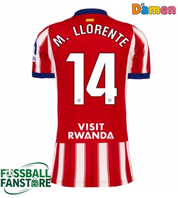 Atletico Madrid Marcos Llorente #14 Replik Heimtrikot Damen 2026-27 Kurzarm